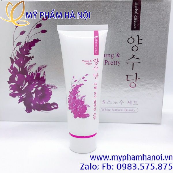 YOUNG PRETTY 5 sản phẩm MỜ NÁM TÀN NHANG