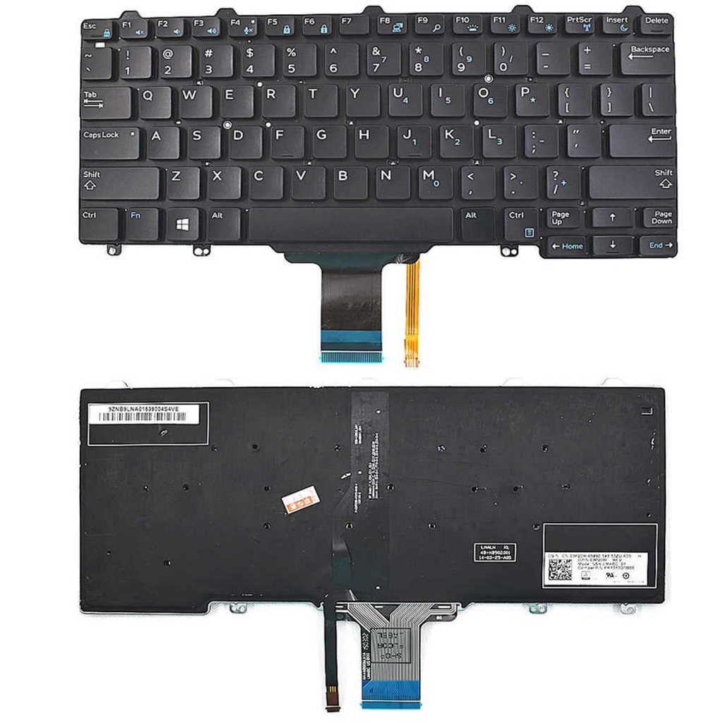 Bàn phím laptop Dell Latitude E5450 E5470 E5480 E7450 E7470 E7480 E5490 E7490