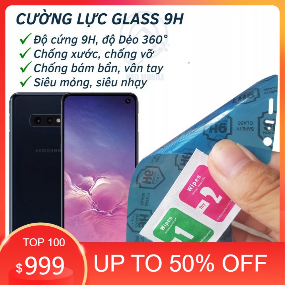 Dán cường lực dẻo nano Samsung S10e