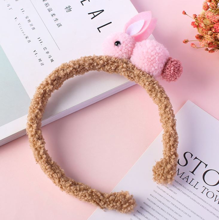 Băng Đô, Bờm Cài Tóc Mix Thỏ Con Cute M1 Nhiều Màu