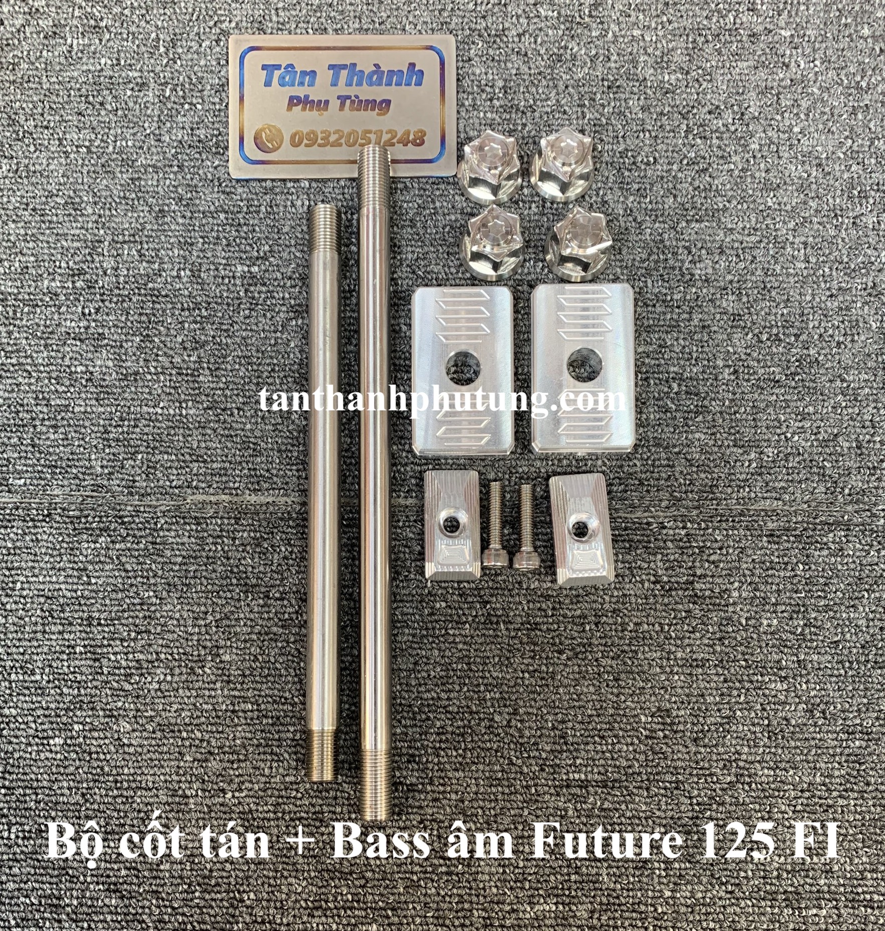 Bộ cốt Tán Salaya kèm bass âm CNC Future 125 2012-2017, Future đèn Led 2018-2020