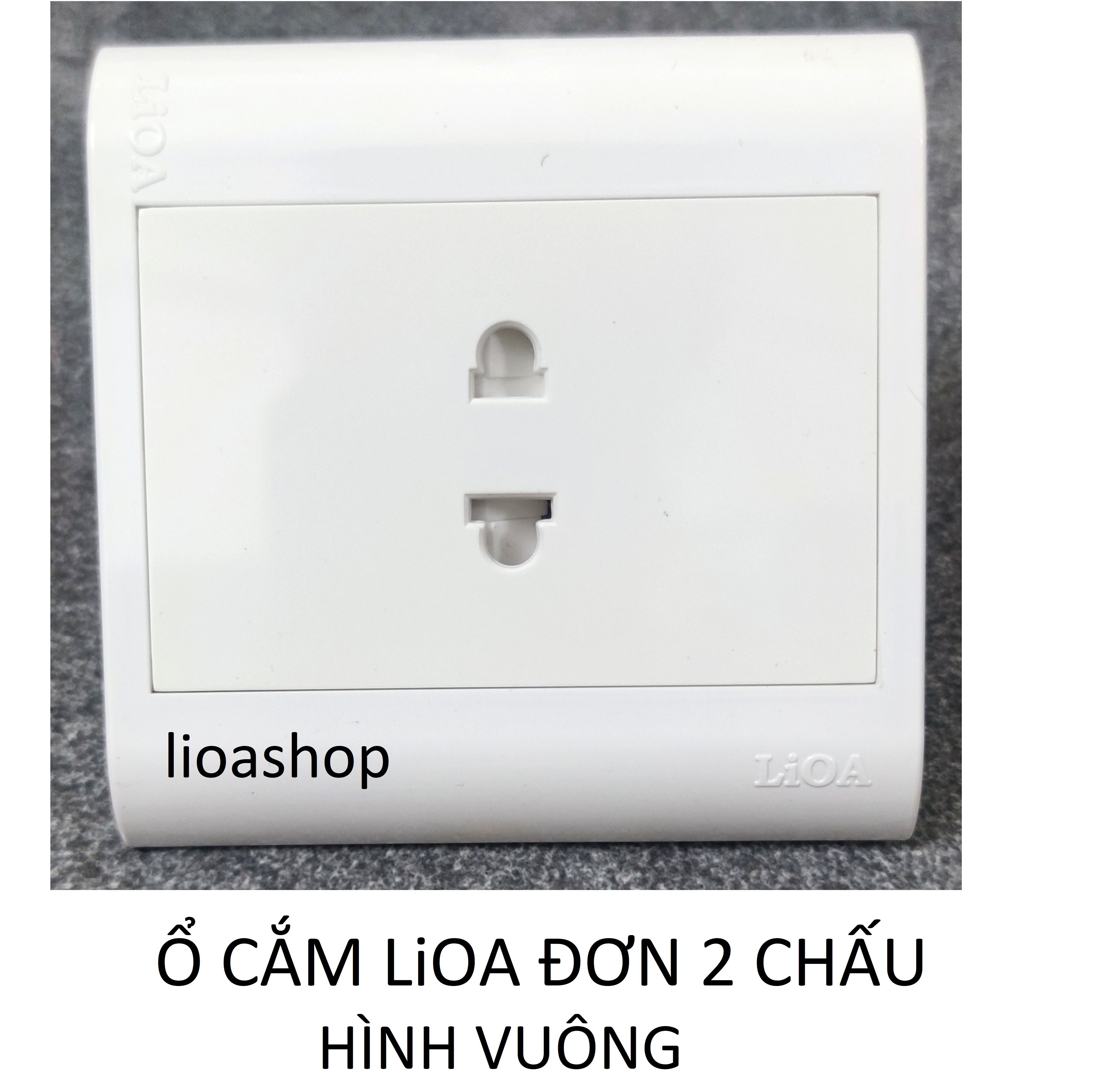 Ổ ĐÔI, Ổ ĐƠN 2 CHẤU VUÔNG LiOA