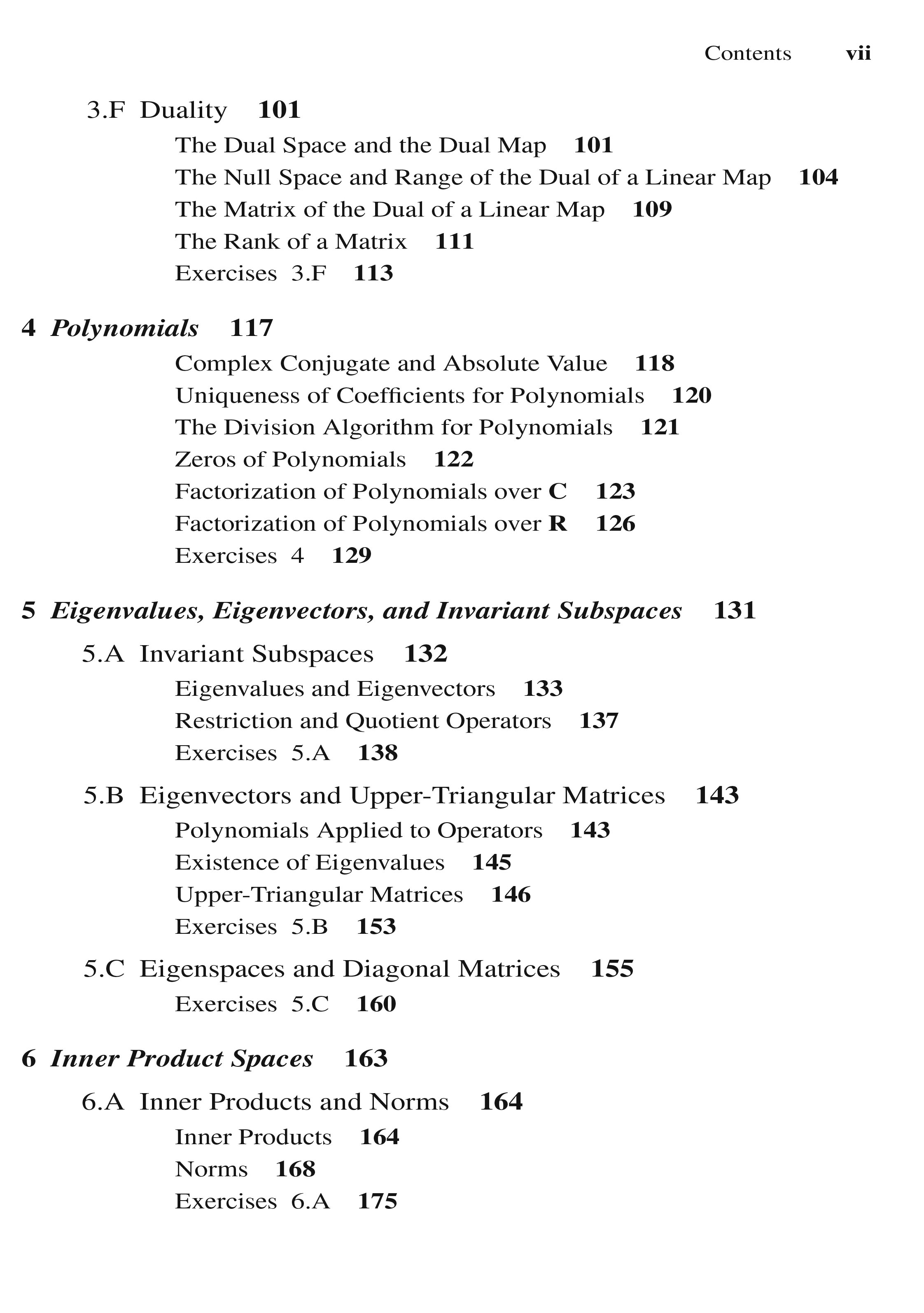 Linear Algebra Done Right