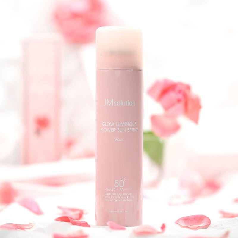 Xịt Chống Nắng JM Solution - Nâng Tone Da JM Solution Luminous Sun Spray 180ml