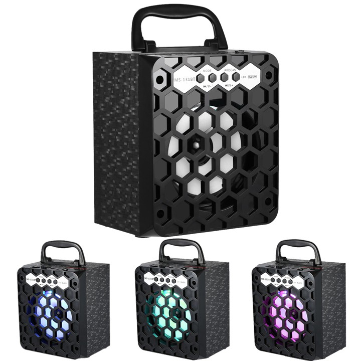[HCM]Loa gỗ Bluetooth xách tay MS-131BT