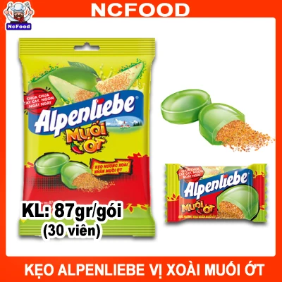 [HCM]Gói 30 viên kẹo Alpenliebe Xoài Muối Ớt (87G) NCFOOD - ăn vặt