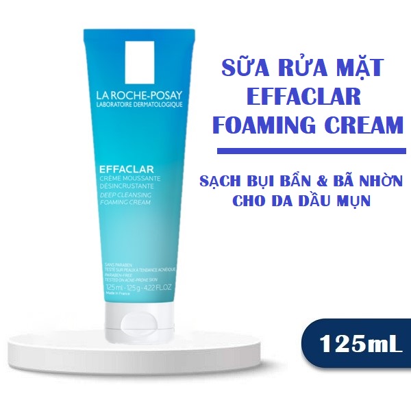La Roche-Posay Effaclar Deep Cleansing Foaming Cream 125ml