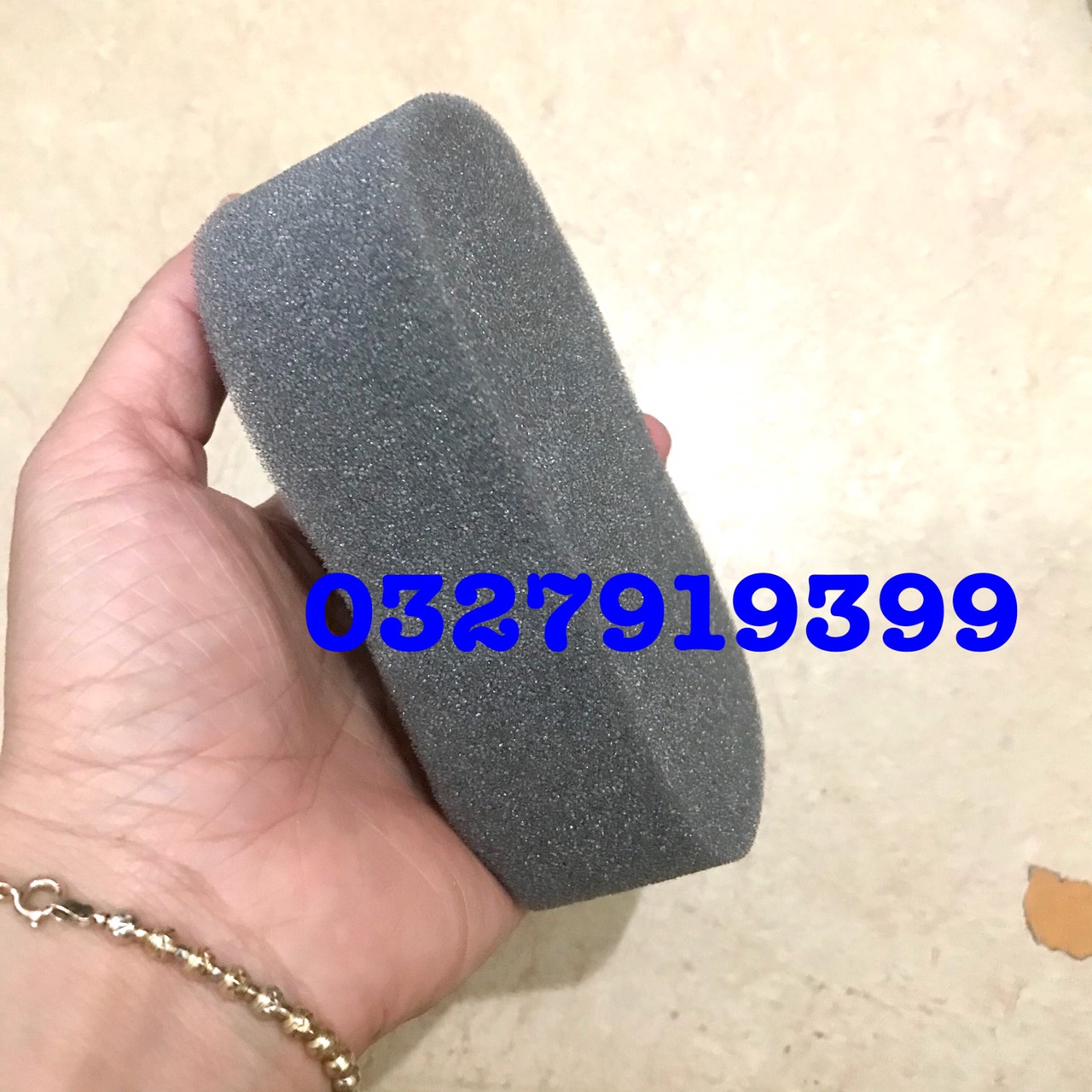 Mút - xốp phủi tóc MS03