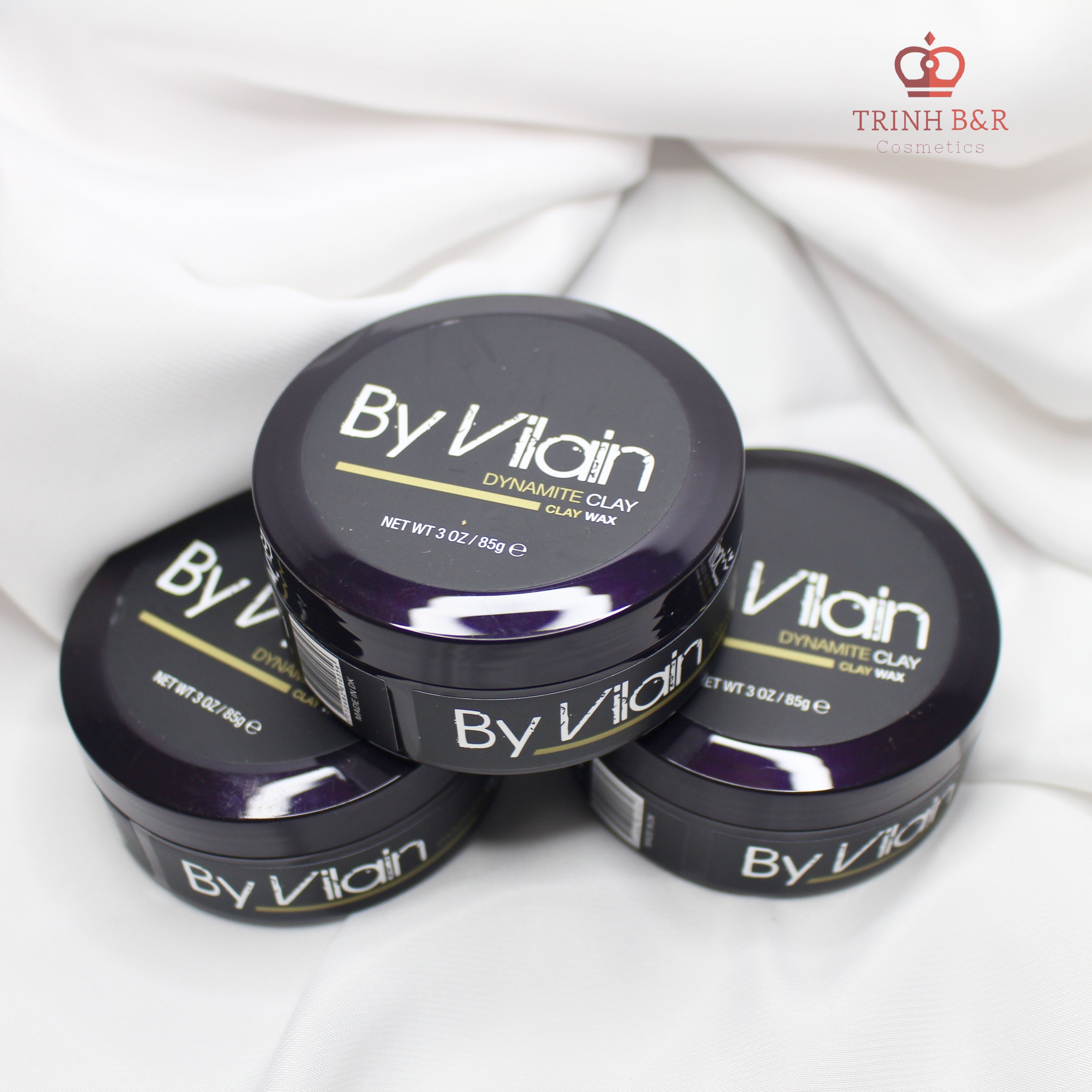 [Rẻ vô địch ] Sáp Vuốt Cứng tóc Nam By Vilain Dynamite Clay chuẩn xịn