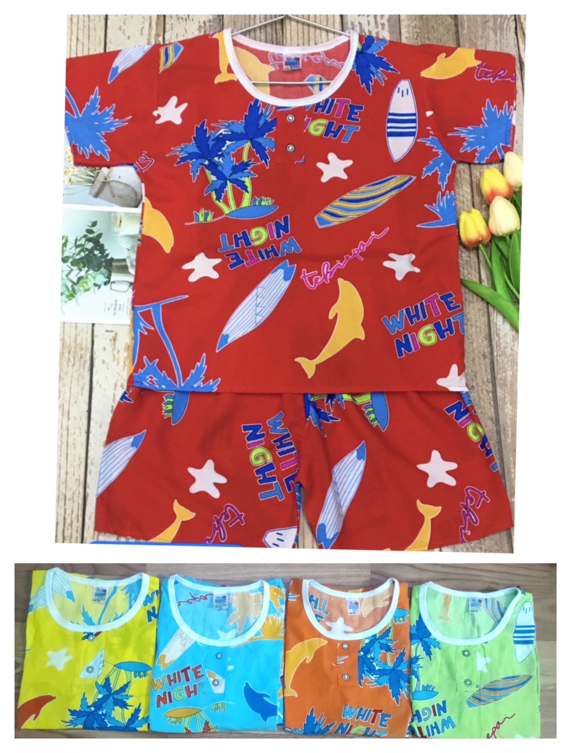 Bộ Tole Bé Trai (22-26kg) (giao màu ngẫu nhiên)
