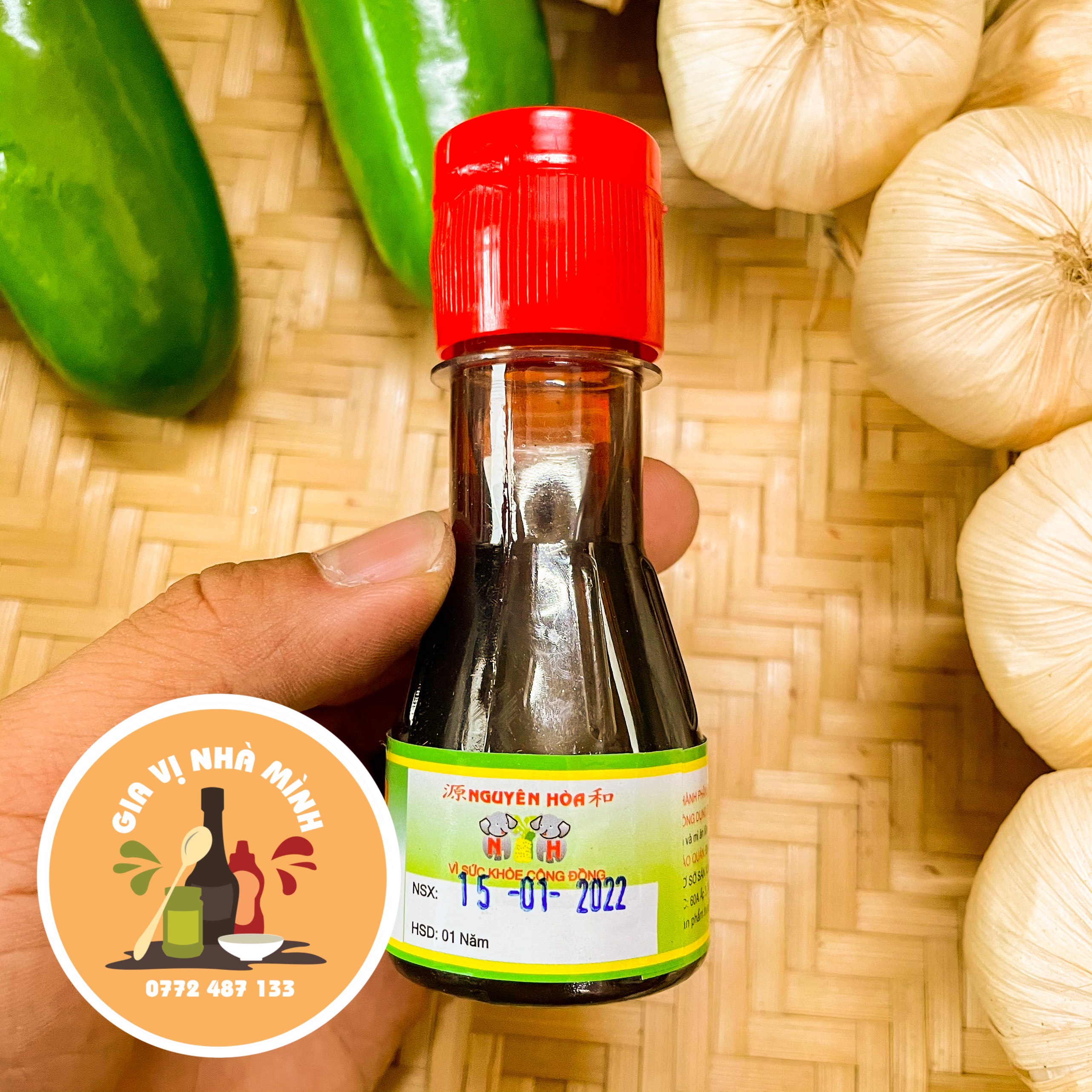 DẦU MÈ THƠM NGUYÊN CHẤT NGUYÊN HOÀ 70ML