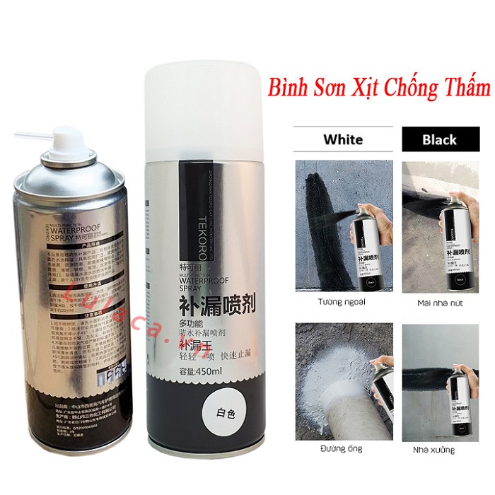 Chai xịt chống thấm rò rỉ nước Tekoro 450ml