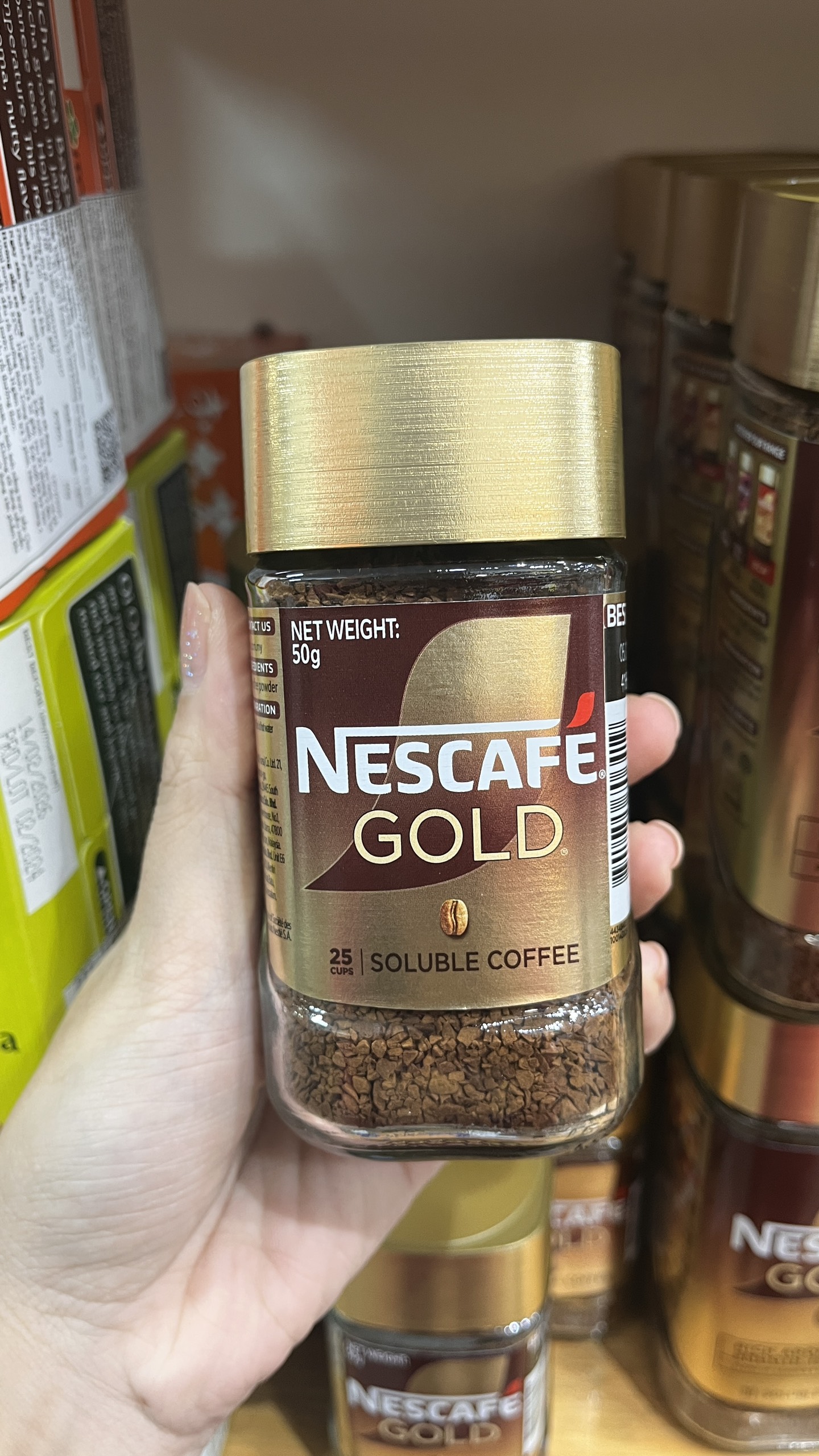 Cà Phê Cao Cấp Nescafe Gold  50g/ 100g/ 170g/ 200g