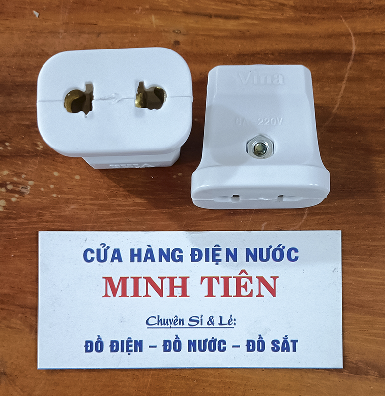 Phích cái nối điện, ổ cắm đơn nối điện VINA, NANOCO