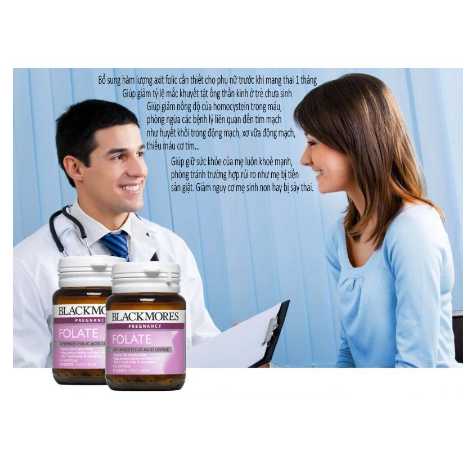 Blackmores Folate 500mcg 90 Tablets