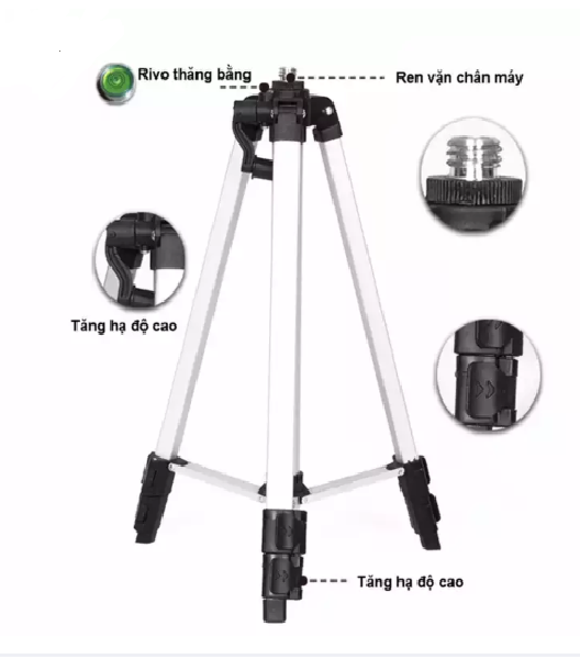 Chân Máy Cân Bằng Laser