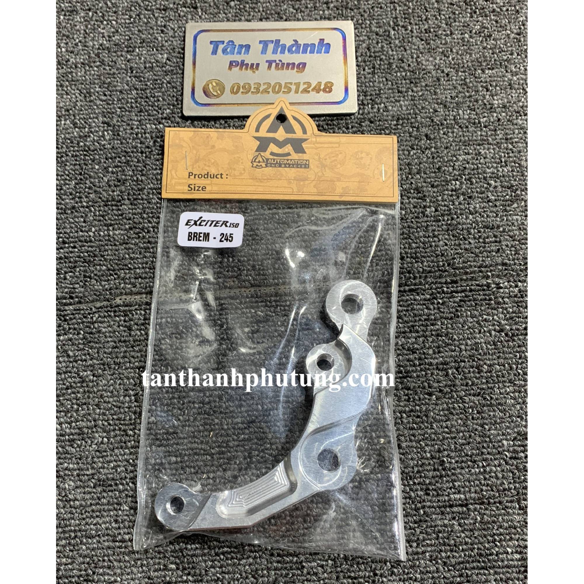 Pat bắt heo dầu Exciter 150- Heo Brembo đĩa 245