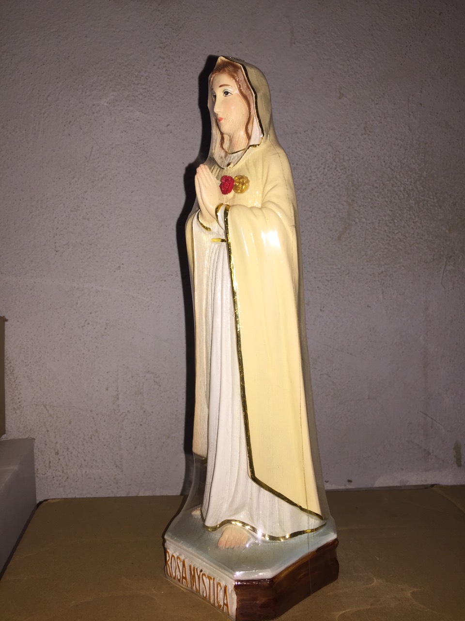 [HCM]160. Đức mẹ hoa hồng 30cm