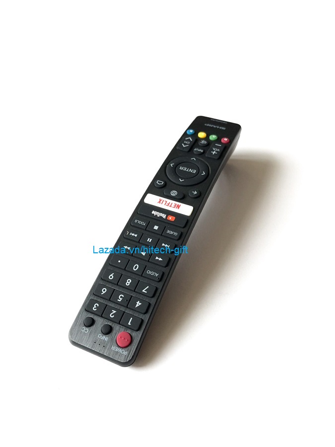 Remote Dùng Cho TV SHARP Điều Khiển Tivi Internet Android Smart TV GB345WJSA GB326WJSA Không Nói