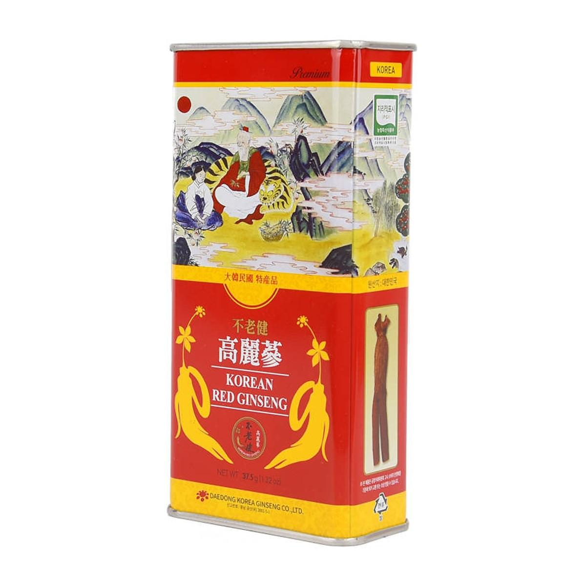 HỒNG SÂM CỦ KHÔ DAEDONG HỘP 37,5g