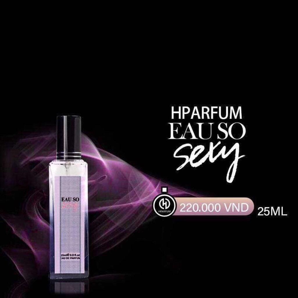 Nước hoa mini Pháp Hparfum EAU SO SEXY Nữ dạng xịt 25ml