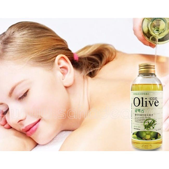 Tinh Dầu Massage Olive 170ml, Công nghệ Hàn Quốc
