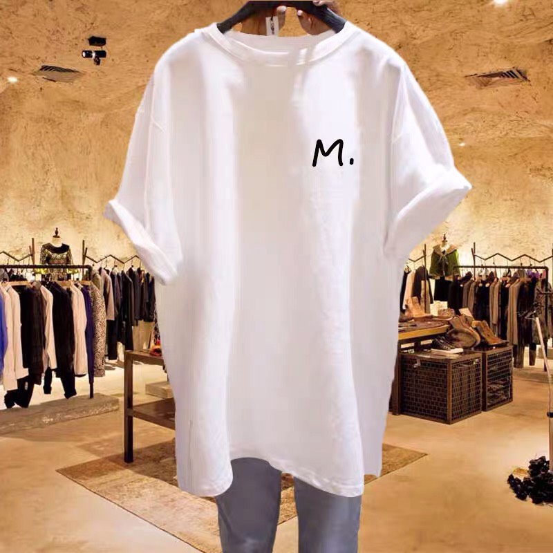 Áo thun chữ M  Chất liệu su cotton