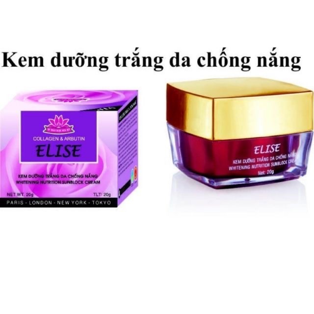 Kem Elise dưỡng trắng da chống nắng 20g vip