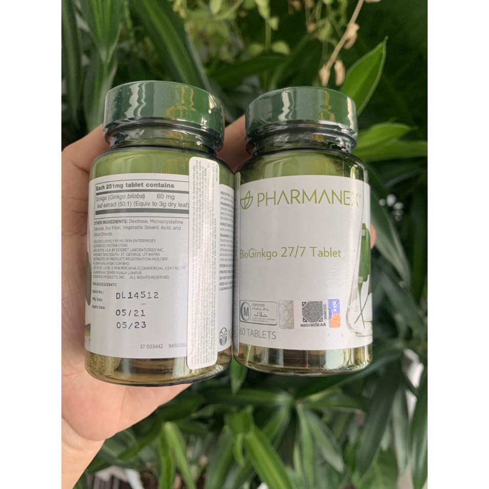Thực Phẩm Bảo Vệ Sức Khỏe Nuskin Bioginkgo 27/7