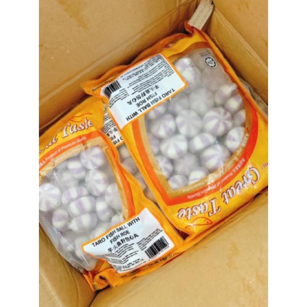 Bánh Bao Trứng Nhím - 8 viên - Sọc vàng