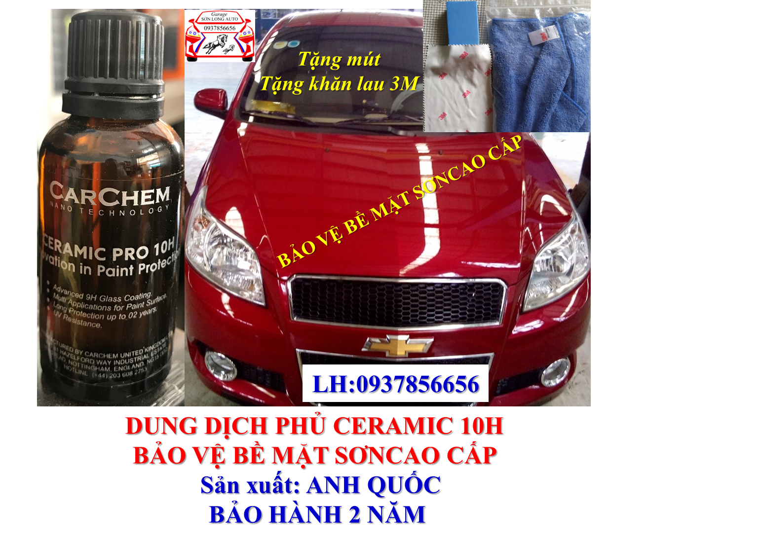 Carchem ceramic pro 10H