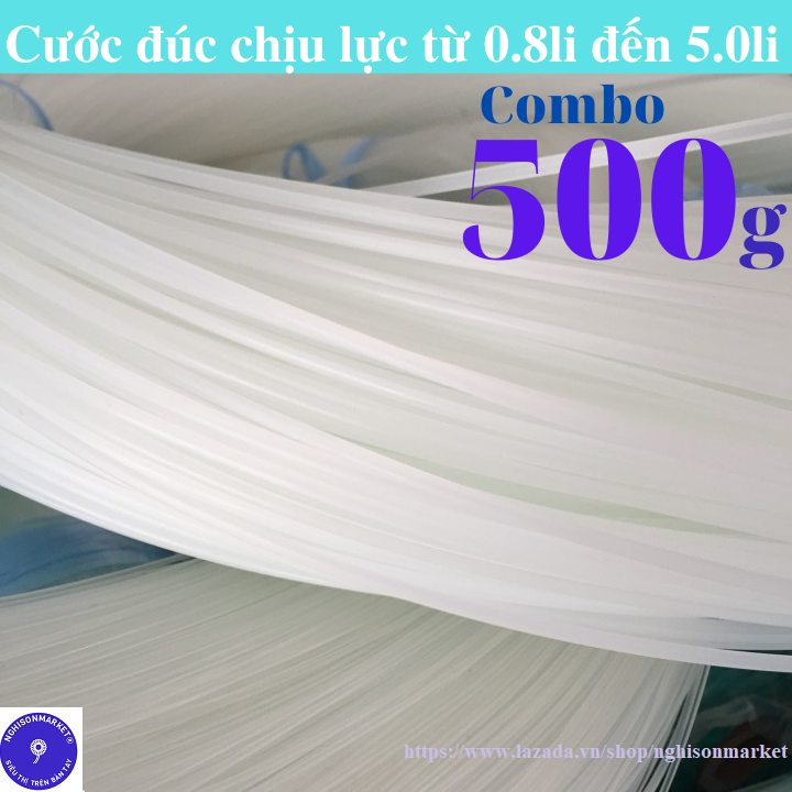 Cước đúc từ 1.0li đến 5li đi biển nuôi thủy sản đan lưới thả diều phát cỏ loại tốt