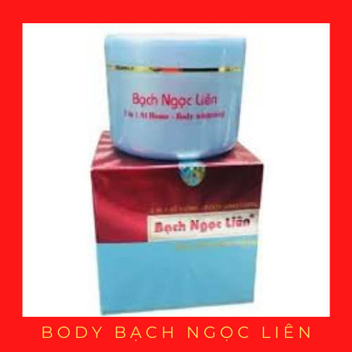 Kem body bạch ngọc liên xanh