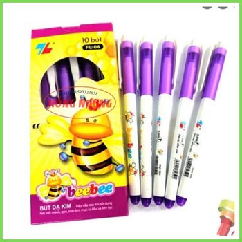 01 Cây Bút Lông Kim Beebee FL-04 Màu Tím
