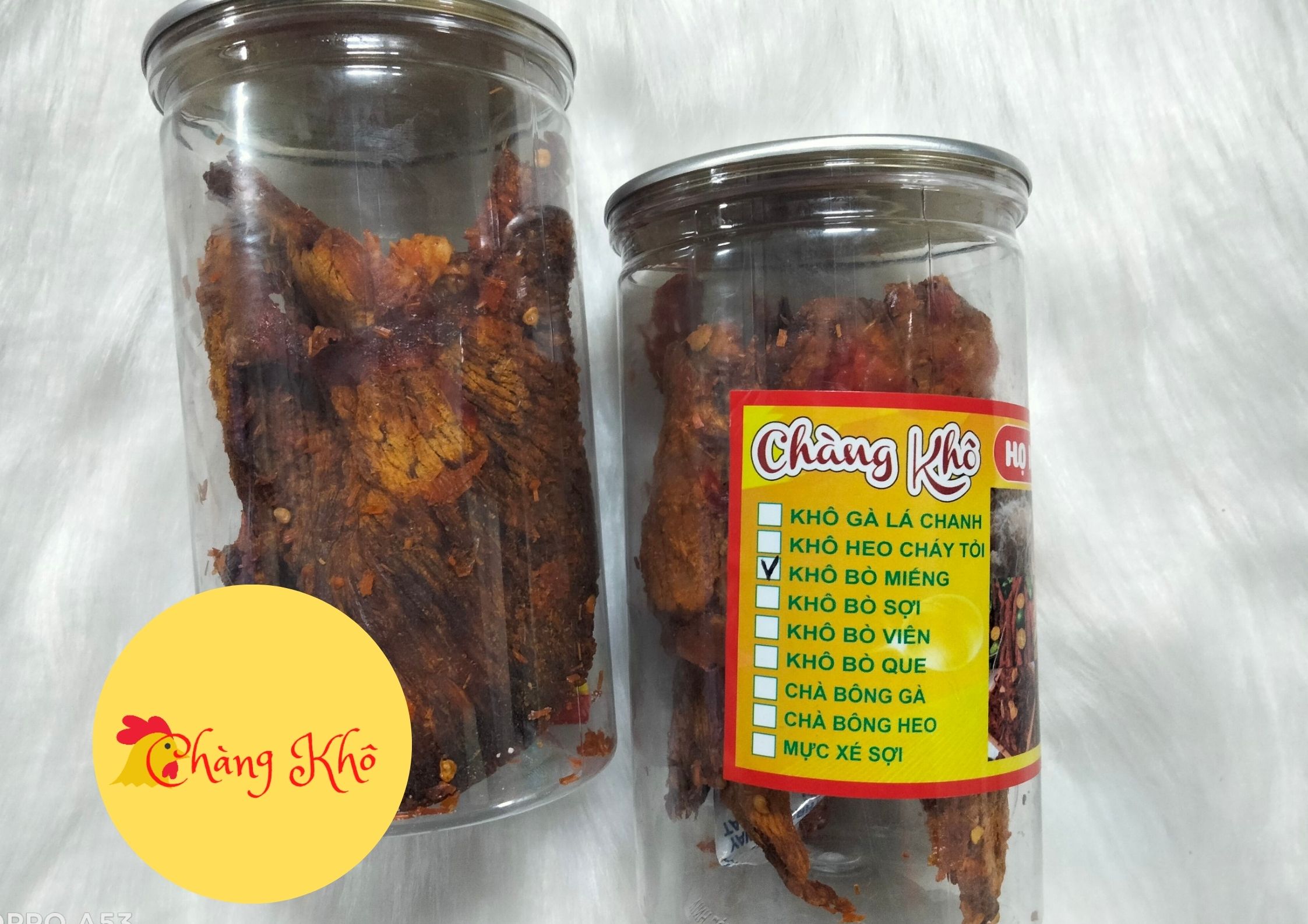 250g KHÔ BÒ MIẾNG mềm thơm ngon