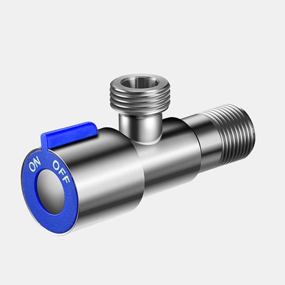 Van nước, khoá nước tam giác inox Thật 100% SUS 304 Loại lõi đồng