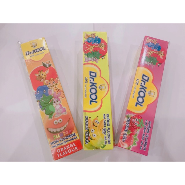 Kem đánh răng Dr.Kool Kids 75g