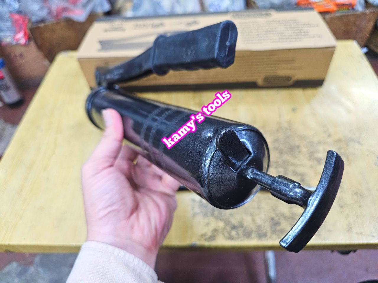 Espresso 500cc manual fat pump (grease pump, grease pump handle)