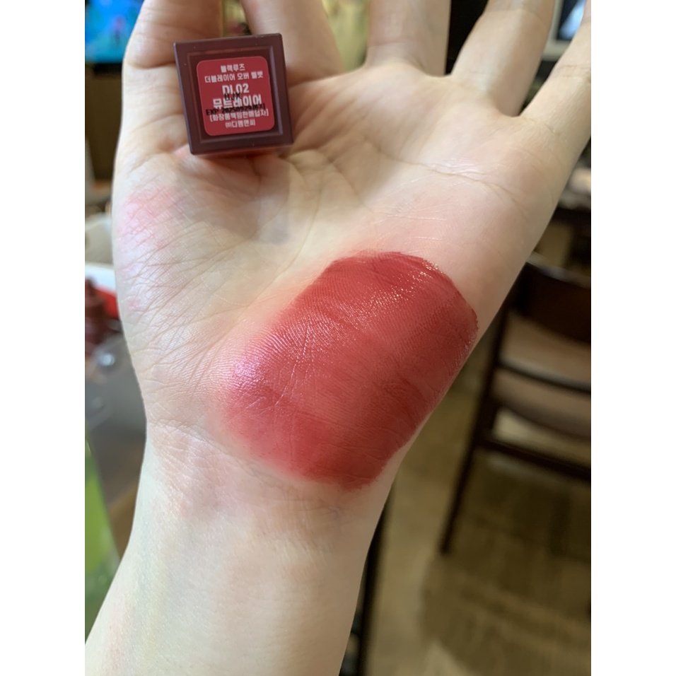 SON BLACK ROUGE DOUBLE LAYER OVER VELVET MẪU MỚI