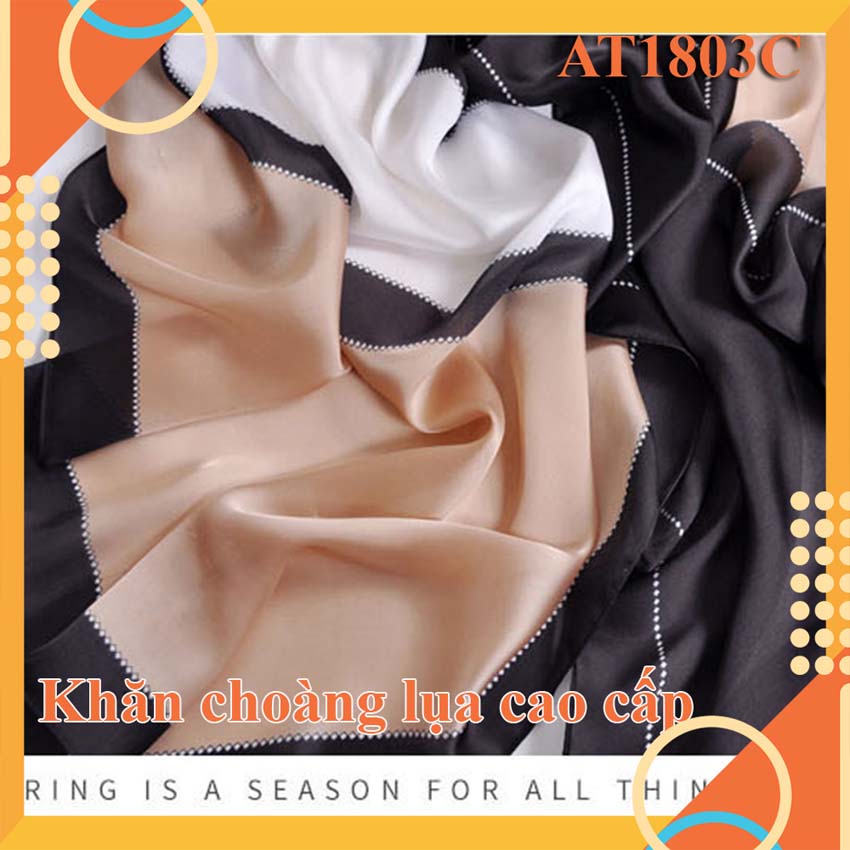 [HCM]Khăn quàng cổ-Khăn lụa cao cấp nữ-Khăn giá rẻ lụa chất mềm mịn