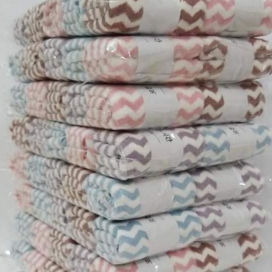 [ComBo] 10 Khăn Mặt Kẻ Hàn Quốc, Mềm Mịn. ĐTVM