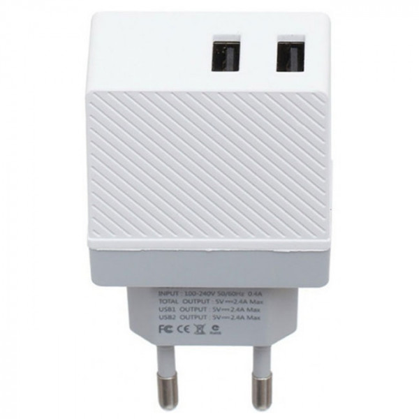 Cóc sạc Hoco C23A Haoke 2 cổng USB