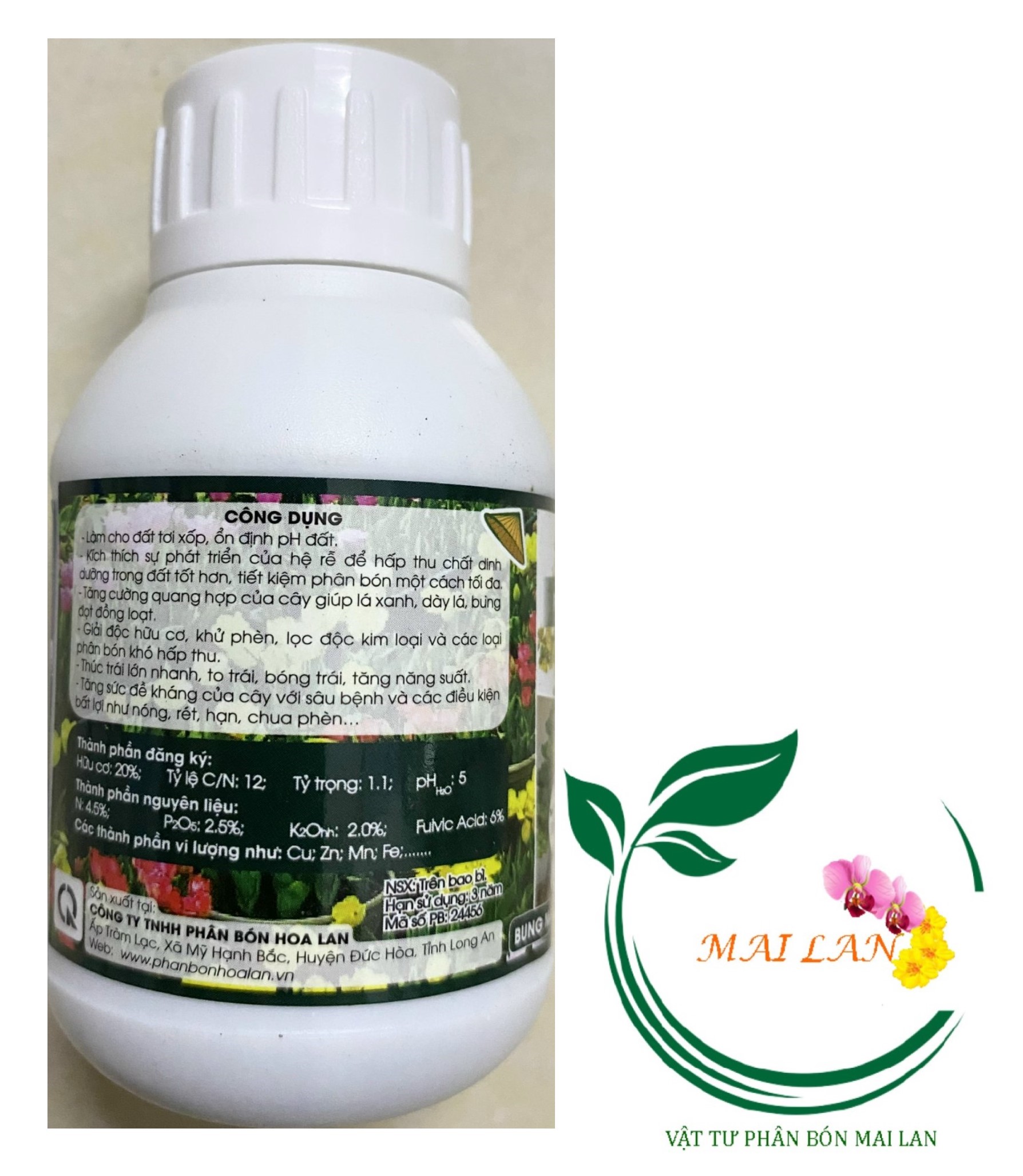 Phân Bón Humirok - Humic Hữu Cơ - #232A# 100ml