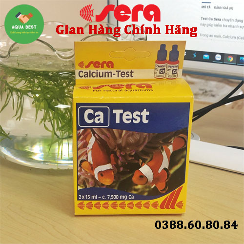 [HCM]Test Ca Sera - Hộp test Ca Sera Đức