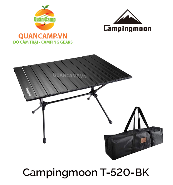 Bàn nhôm dã ngoại gấp gọn Campingmoon T-520
