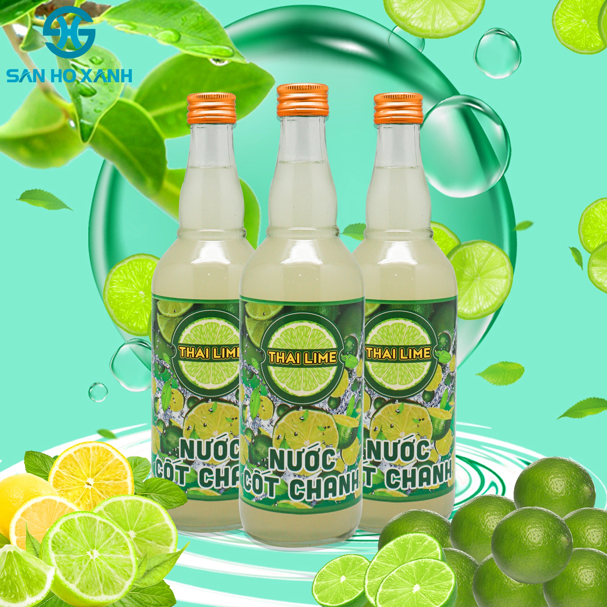 [HCM] Nước cốt chanh Thai Lime 500ml