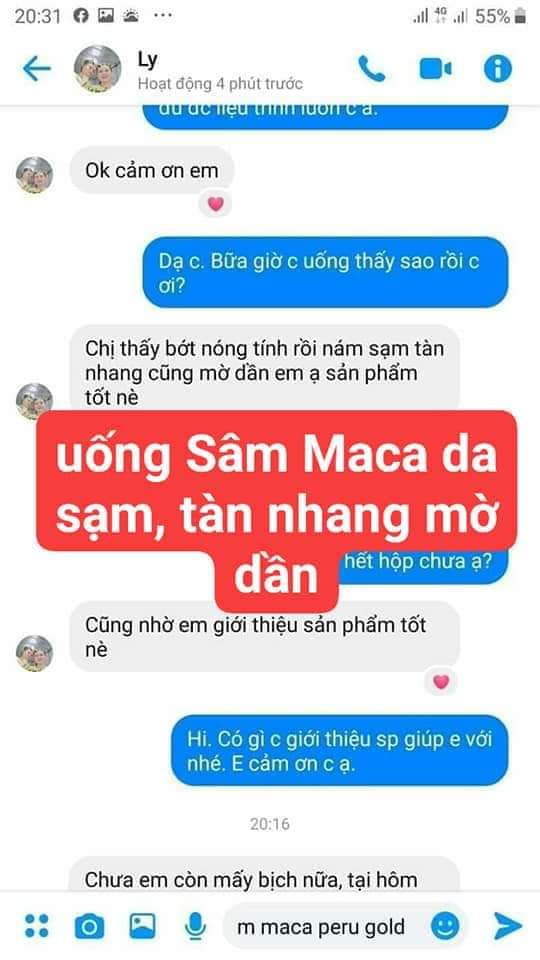 [CHÍNH HÃNG] SÂM MACA PERU GOLD _ CẢI THIỆN NỘI TIẾT TỐ