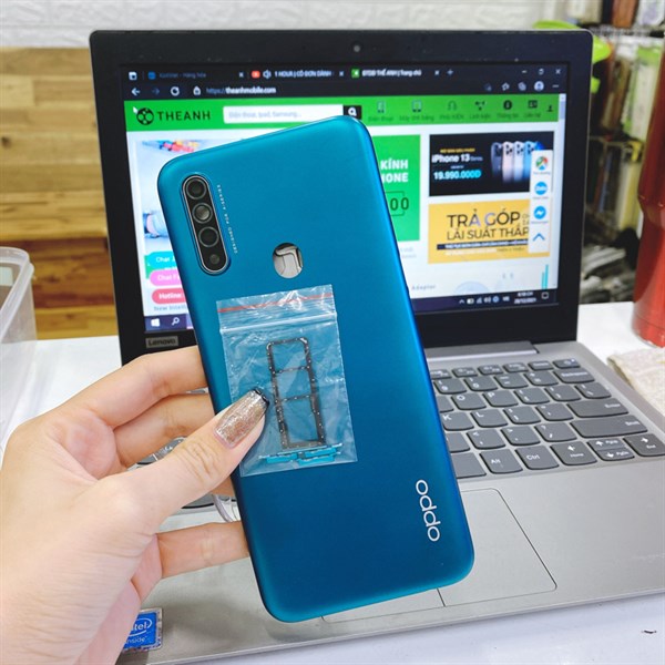 Bộ vỏ Oppo A31 2020 zin nấu máy