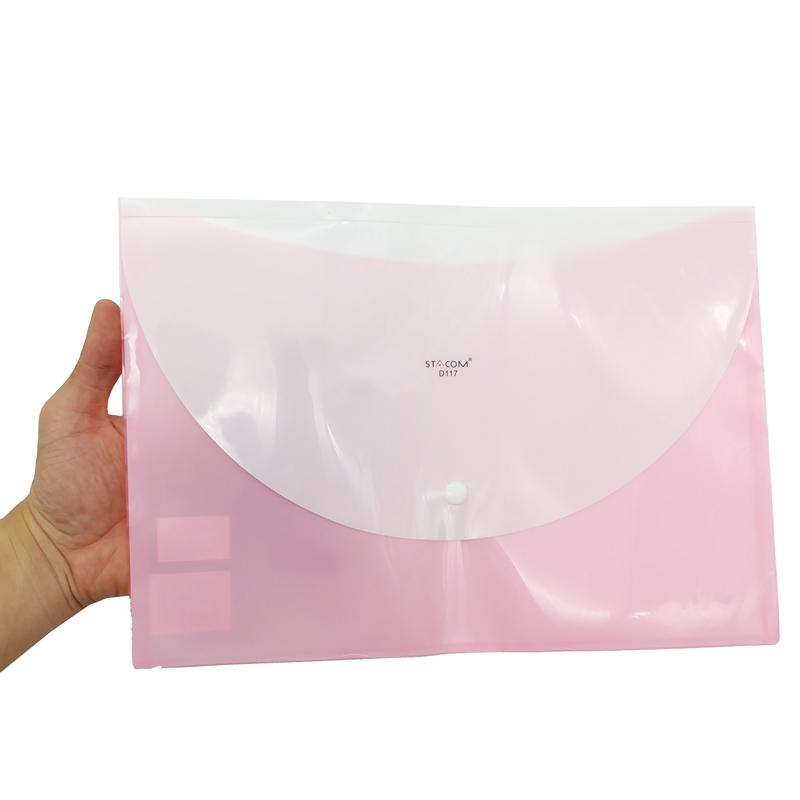 Bìa Nút Stacom D117 Khổ A4 - Lẻ 1 Cái