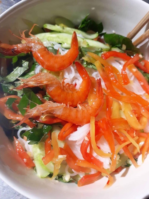 Mắm Tép trộn đu đủ 500gr - Mắm Cô Linh